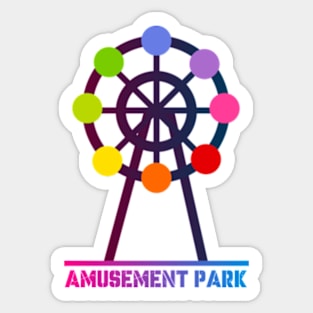 Amusement park Sticker